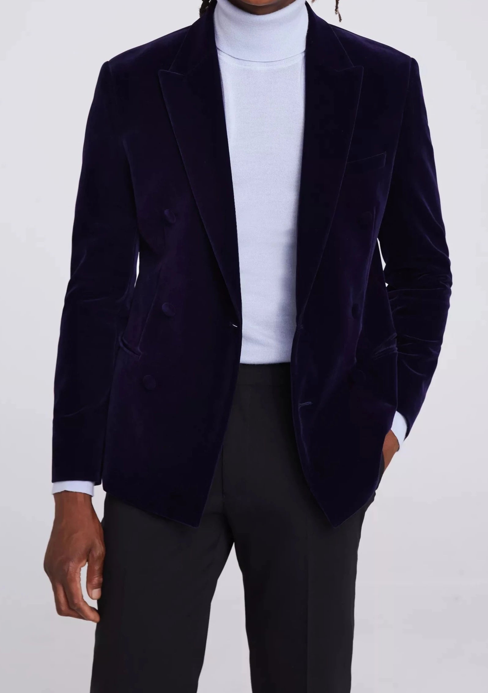 Ede & Ravenscroft - Ede & Ravenscroft | William Velvet Jacket | Navy