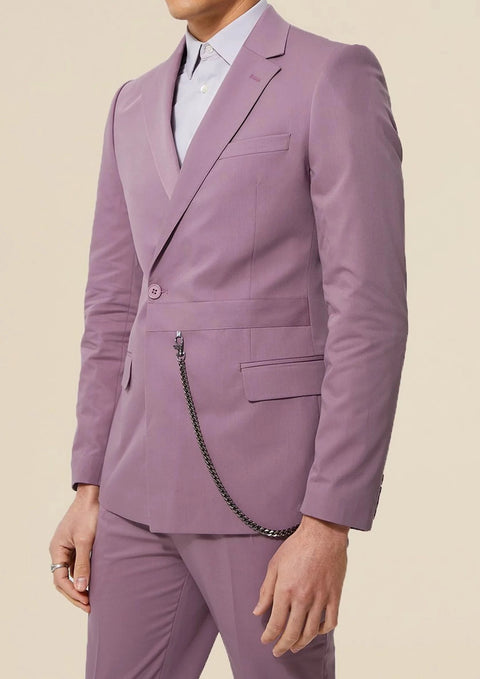 Pink Double Breasted Blazer / Suit