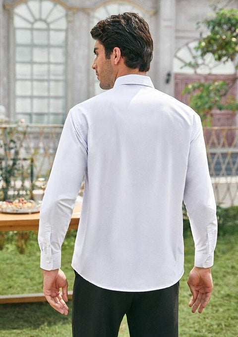White tuxedo shirt