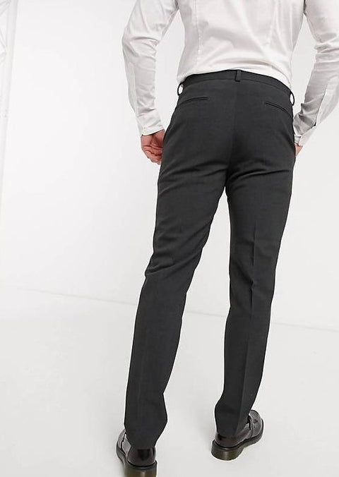Charcoal Grey Slim Fit Touser