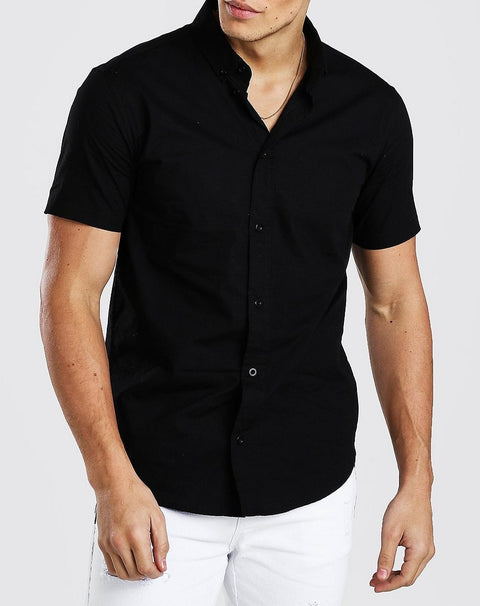Short sleeve black shirt