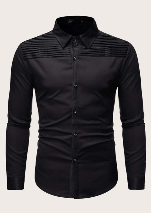 Black Tuxedo Shirt