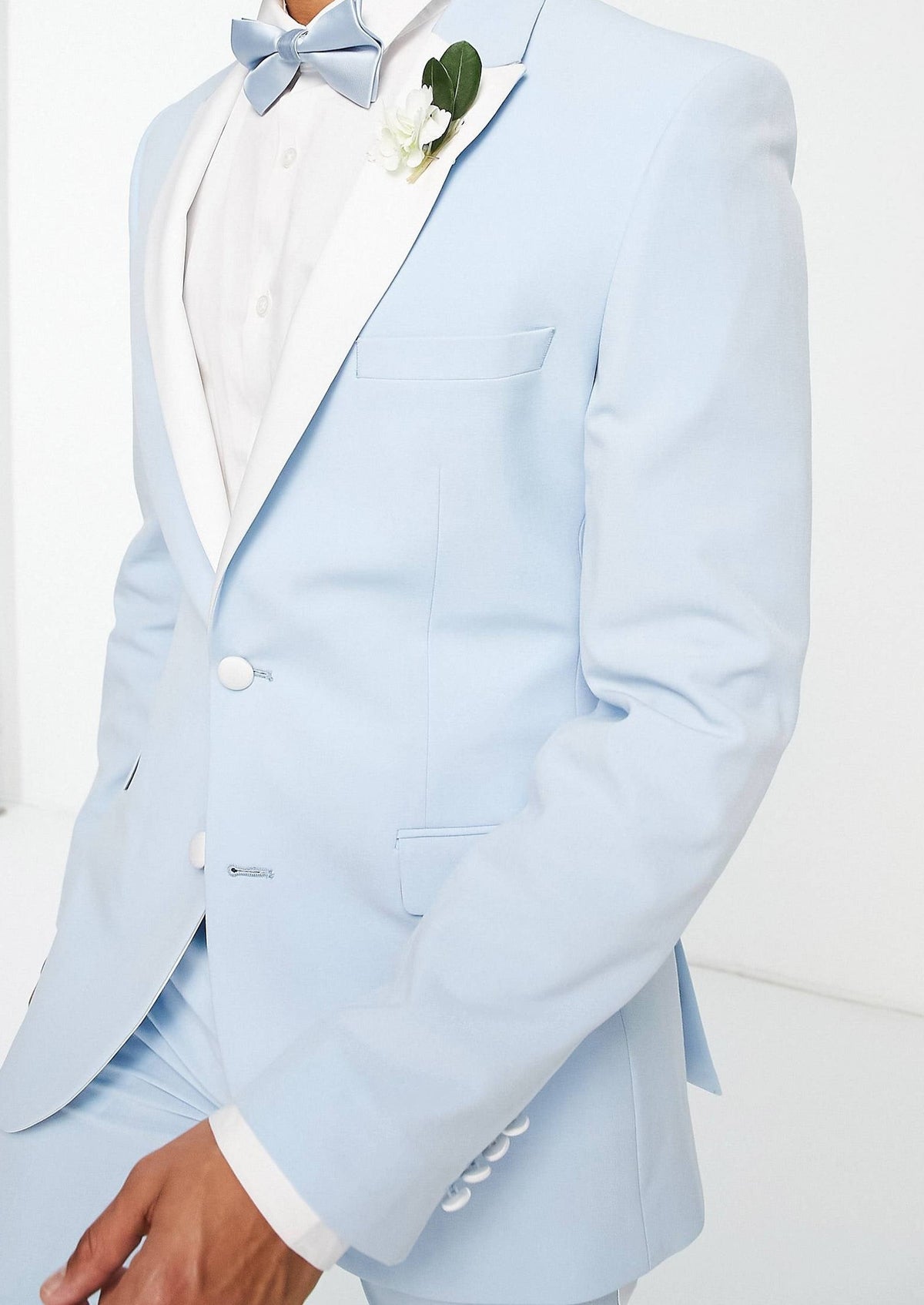 Light Blue Tuxedo Suit for Wedding – Tumuh