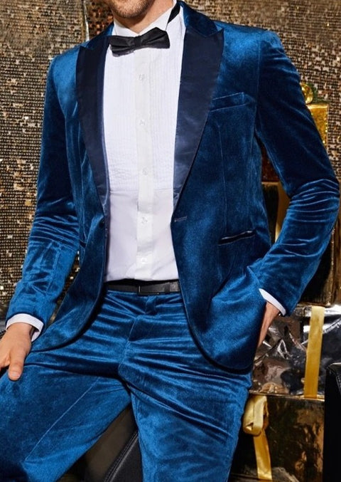 Blue Velvet Blazer/Suit