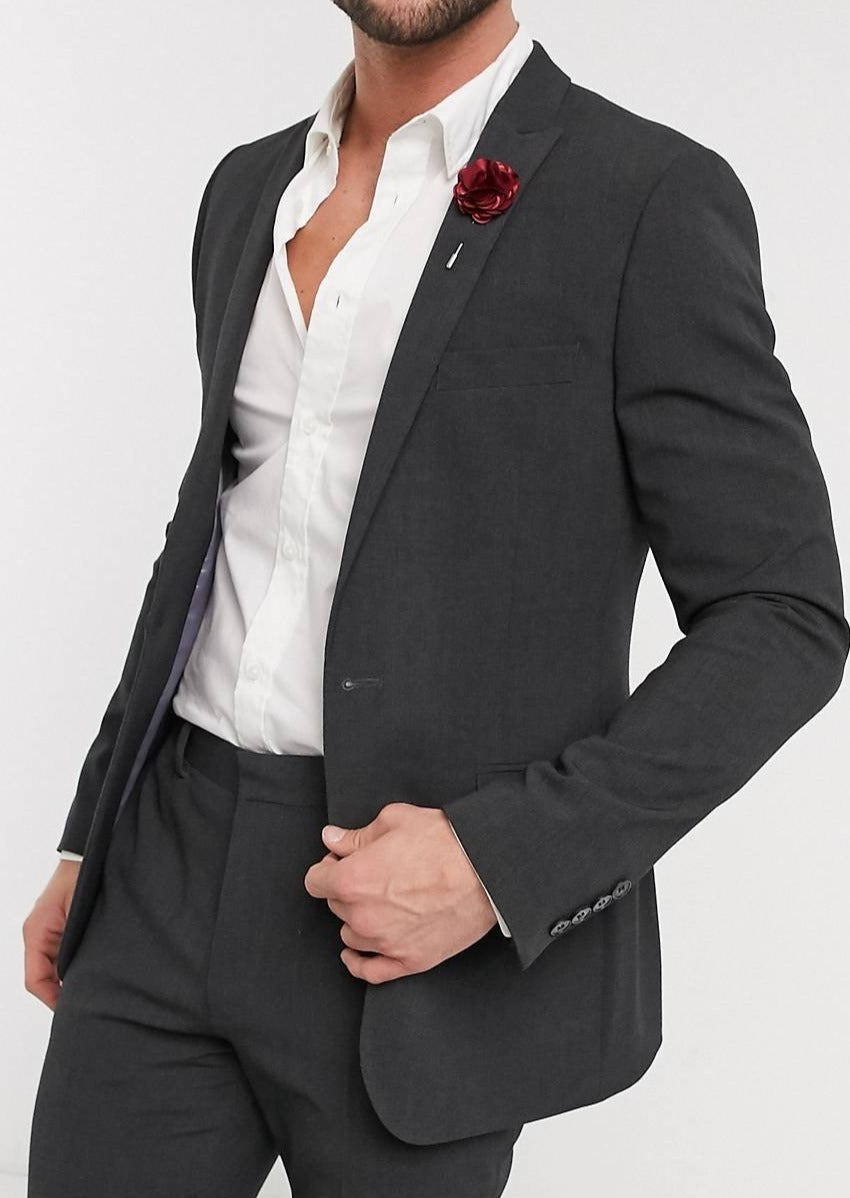 Dark gray clearance blazer