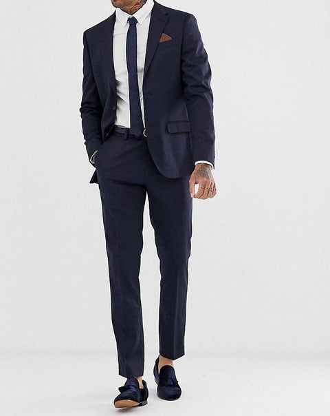 Navy Slim Fit Blazer / Suit