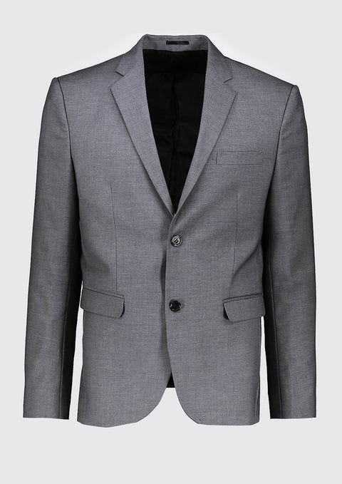 Slim fit plain grey blazer/suit