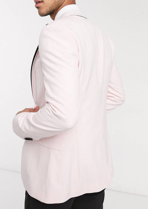 Pink Tuxedo Blazer / Suit