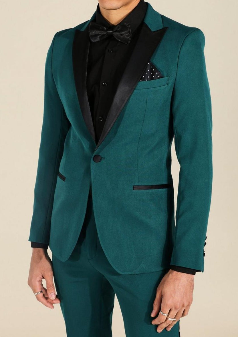 Green suit clearance blazer